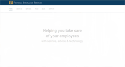Desktop Screenshot of penniallinsuranceservices.com