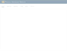 Tablet Screenshot of penniallinsuranceservices.com